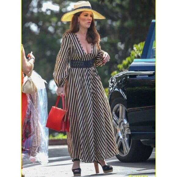 ZIMMERMANN Striped Long Dress AU 0 / US 4